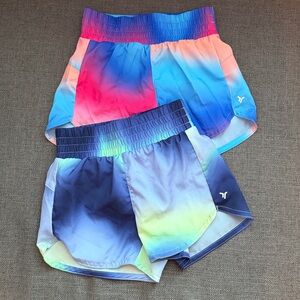 Colorful Athletic Shorts Set